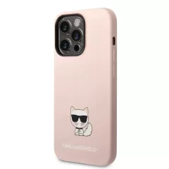   Karl Lagerfeld tok pink KLHCP14XSLCTPI Apple iPhone 14 Pro Max készülékhez