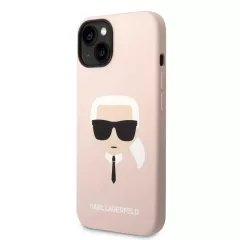   Karl Lagerfeld MagSafe tok pink KLHMP14MSLKHLP Apple iPhone 14 Plus készülékhez