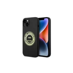   Karl Lagerfeld tok fekete KLHCP14MSRSGRCK Apple iPhone 14 Plus készülékhez