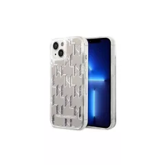   Karl Lagerfeld tok ezüst KLHCP14SLMNMS Apple iPhone 14 készülékhez