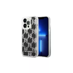   Karl Lagerfeld tok fekete KLHCP14XLMNMK Apple iPhone 14 Pro Max készülékhez