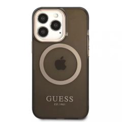   Guess MagSafe tok Black GUHMP13XHTCMK Apple iPhone 13 Pro Max készülékhez