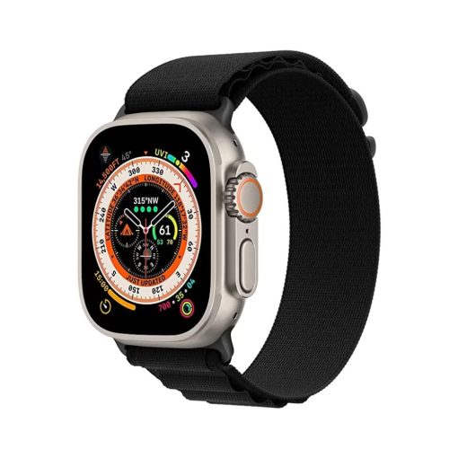 XPRO™ Apple Watch Alpesi szíj fekete Apple Watch 42mm (S1-S3) / 44mm / 45mm / 46mm / 49mm készülékhez