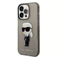   Karl Lagerfeld tok fekete KLHCP14XHNIKTCK Iphone 14 Pro Max készülékhez