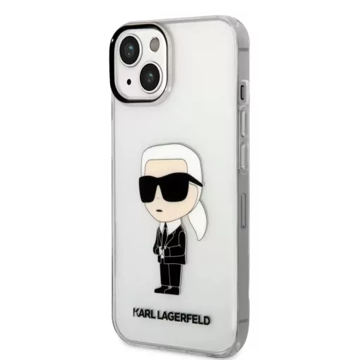 Karl Lagerfeld tok átlátszó KLHCP14SHNIKTCT Iphone 14 készülékhez