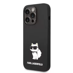   Karl Lagerfeld tok fekete KLHCP14XSNCHBCK Iphone 14 Pro Max készülékhez