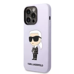   Karl Lagerfeld tok lila KLHCP14XSNIKBCU Apple Iphone 14 Pro Max készülékhez