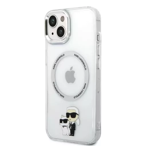 Karl Lagerfeld tok átlátszó KLHMP14MHNKCIT Apple Iphone 14 Plus készülékhez