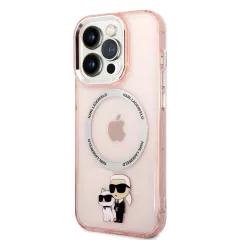   Karl Lagerfeld tok pink KLHMP14XHNKCIP Apple Iphone 14 Pro Max készülékhez