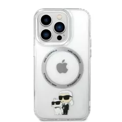   Karl Lagerfeld tok átlátszó KLHMP14XHNKCIT Apple Iphone 14 Pro Max készülékhez
