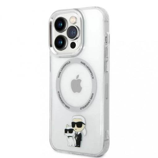 Karl Lagerfeld tok átlátszó KLHMP14LHNKCIT Apple Iphone 14 Pro készülékhez