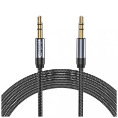   Tech-Protect UltraBoost audió kábel 3.5mm Jack / Jack, Black