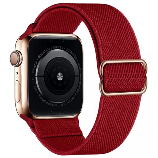 XPRO Apple Watch szőtt szövet körpánt Piros 38mm/40mm/41mm