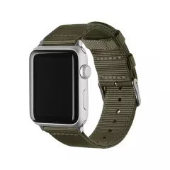   XPRO™ Apple Watch szőtt műanyag szíj Zöld Apple Watch 38mm / 40mm / 41mm / 42mm (S10) készülékhez