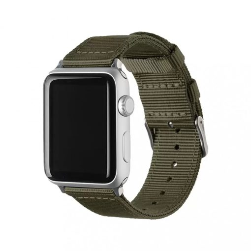 XPRO Apple Watch szőtt műanyag szíj Zöld 38mm/40mm/41mm