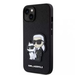  Karl Lagerfeld tok fekete KLHCP13MSANKCPK Apple Iphone 13 készülékhez