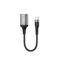 XO Adapter OTG NB201 Type-C to USB-A 150mm fekete