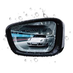   Techsuit átlátszó esőálló fólia (2db) - autós visszapillantó tükörhöz, 95x135 mm