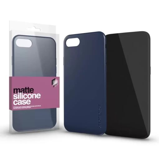 XPRO Szilikon matte tok ultravékony kék Apple iPhone 15 Plus készülékhez