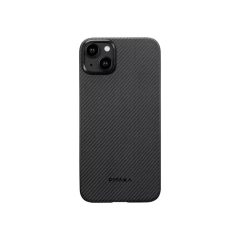   Pitaka MagEZ Case 4 Black / Grey Twill 1500D Apple iPhone 15 Plus készülékhez - MagSafe rögzítéssel