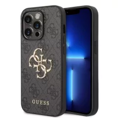   Guess tok Szürke Apple Iphone 15 Pro Max készülékhez GUHCP15X4GMGGR