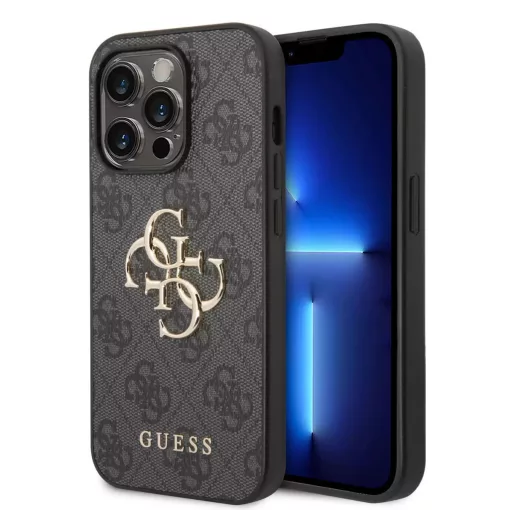 Guess tok Szürke Apple Iphone 15 Pro Max készülékhez GUHCP15X4GMGGR