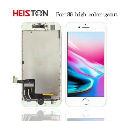   Heiston FHD magas színtartományú Fekete kijelző Apple iPhone 8 készülékhez