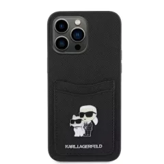   Karl Lagerfeld tok fekete KLHCP15XSAPKCNPK Apple Iphone 15 Pro Max készülékhez
