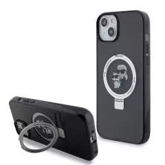   Karl Lagerfeld tok fekete KLHMP15MHMRSKCK Apple Iphone 15 Plus készülékhez