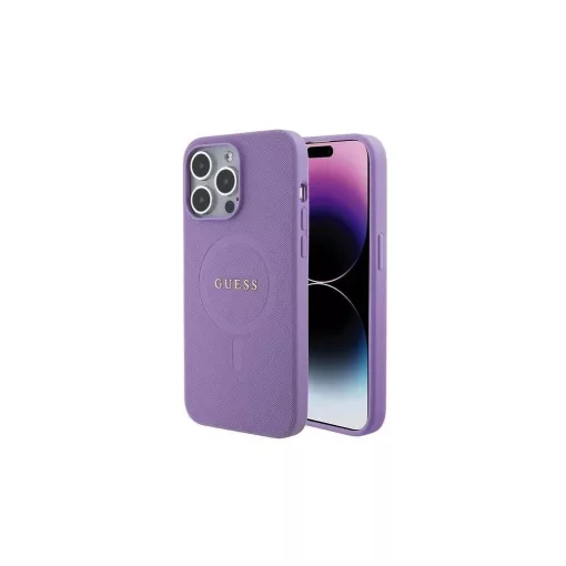 Guess tok Lila Apple Iphone 15 Pro készülékhez GUHMP15LPSAHMCU