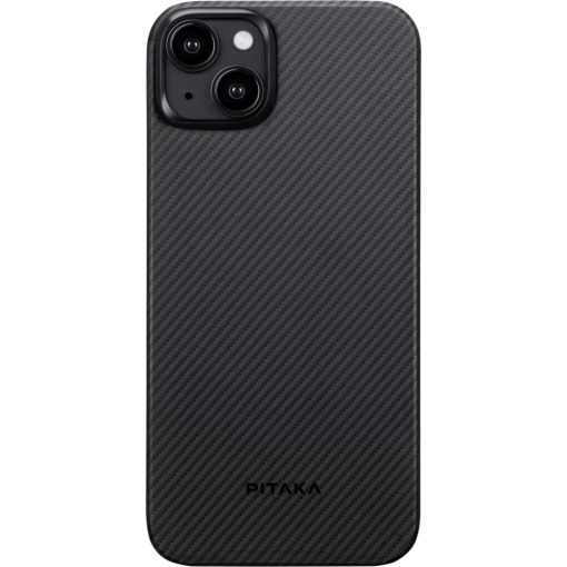 Pitaka MagEZ Case 4 Black / Grey Twill 600D Apple iPhone 15 készülékhez - MagSafe rögzítéssel