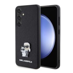   Karl Lagerfeld tok fekete KLHCS24SPSAKCMPK Samsung Galaxy S24 készülékhez