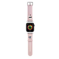   Karl Lagerfeld óraszíj pink KLAWMSLKCNP Apple Watch 38mm / 40mm / 41mm