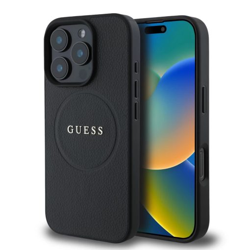 Guess tok Fekete Apple iPhone 16 Pro készülékhez GUHMP16LPGHSMMK