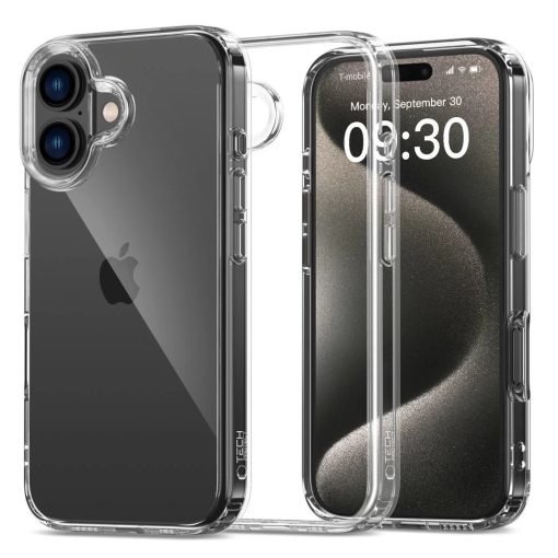 Tech-Protect FLEXAIR Hybrid átlátszó tok Apple iPhone 16 készülékhez