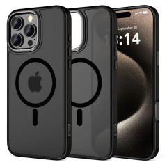    Tech-Protect MAGEDGE MAGSAFE Fekete / Metál tok Apple iPhone 16 Pro készülékhez