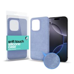   XPRO™ Soft Velvet Magsafe tok Apple iPhone 15 Pro készülékhez - Kék
