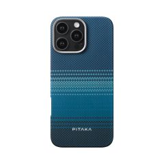   Pitaka Tactile Woven tok MOONRISE Apple iPhone 16 Pro Max készülékhez - MagSafe rögzítéssel (KI1601MOM)