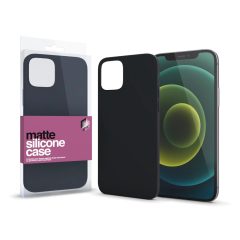   XPRO™ Szilikon matte tok ultravékony fekete Apple iPhone 12 Pro készülékhez