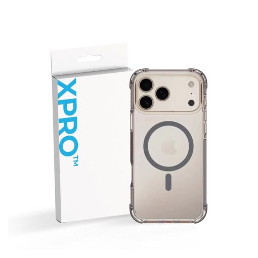 XPRO™ Hybrid Armor MagSafe szilikon tok Apple iPhone 16 Pro Max készülékhez SZÜRKE - Eco csomagolással