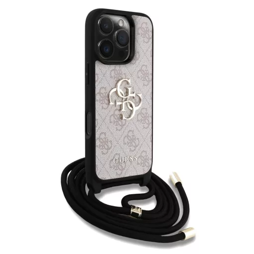 Guess Crossbody tok pink GUHCP16LP4GMGCRP Apple iPhone 16 Pro készülékhez