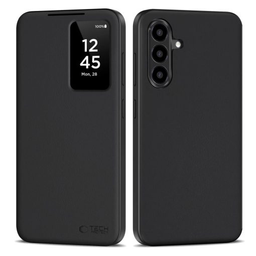 Tech-Protect SMART WALLET tok Fekete Samsung Galaxy A56 készülékhez	