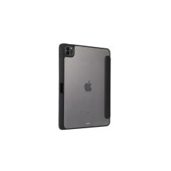   Etui Smartbook fekete TPU tok állvány funkcióval Apple Ipad Pro 13" (2024) készülékhez	