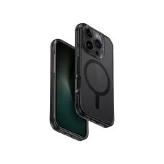   UNIQ Hybrid MagClick Charging Combat tok Apple Iphone 16 Pro készülékhez - carbon black