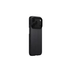   Pitaka ULTRA-SLIM tok Black/Grey Apple iPhone 17 Pro Max készülékhez (KI1701BPM)