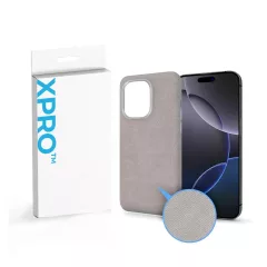  XPRO™ Soft Velvet Magsafe tok Apple iPhone 17 készülékhez - Szürke - ECO csomagolással