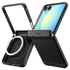   Spigen Tough Armor Pro MagSafe védőtok Samsung Galaxy Z Flip7 készülékhez, black