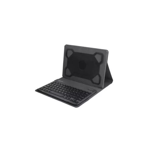 Astrum univerzális tablet tok Bluetooth 3.0 magyar nyelvű billentyűzettel 9/10" fekete, Android/IOS kompatibilis TB130
