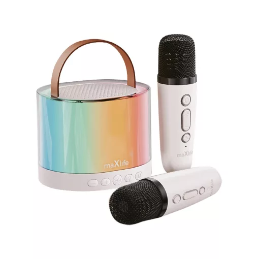 Maxlife Bluetooth karaoke hangszóró MXKS-200 fehér