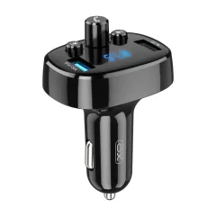 XO BCC02 FM-adó és Bluetooth MP3 autós töltő 15W fekete